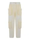 Pinko Trousers In Neutral