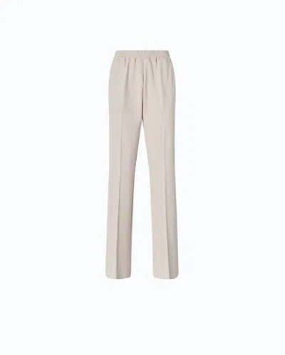 PINKO - PANTALON DROIT À TAILLE ÉLASTIQUÉE - XS