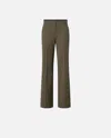 Pinko Elegant Flared Trousers In Marrone Borraccia