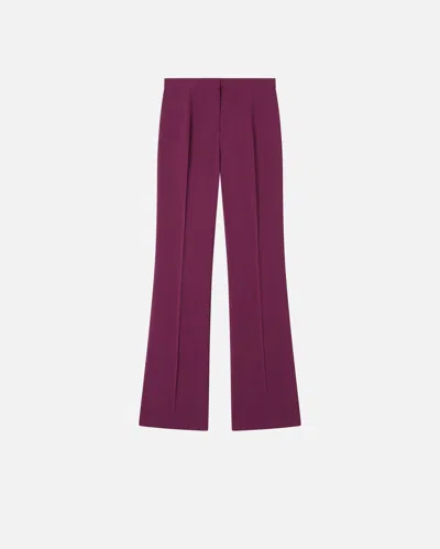 Pinko Pantalon Taille Haute En Cady Technique In Vino D'uva