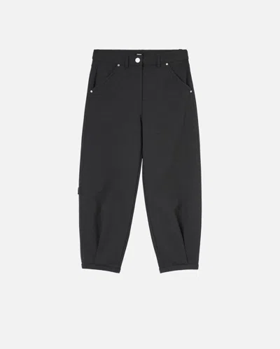 Pinko Pantalon Workwear Large Avec Poches In Grey