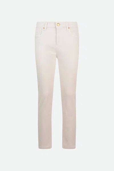 Pinko Pantalone Bianco A Sigaretta