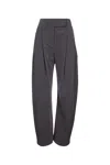 Pinko Wide-leg Trousers In Grigioexcalibur