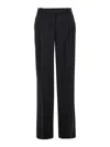 Pinko Straight-leg Tailored Trousers In Black