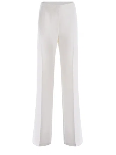 Pinko Trousers  Hulka Made Of Viscose In White