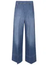 Pinko Jeans  Woman Color Blue In Blue