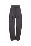 Pinko Wide-leg Trousers In Grigioexcalibur