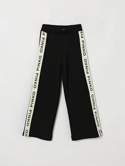 Pinko Pants Kids Color Black