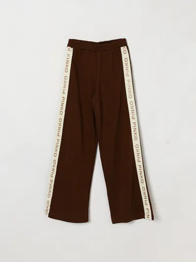 Pinko Pants Kids Color Brown