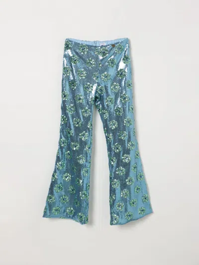 Pinko Pants  Kids Color Blue
