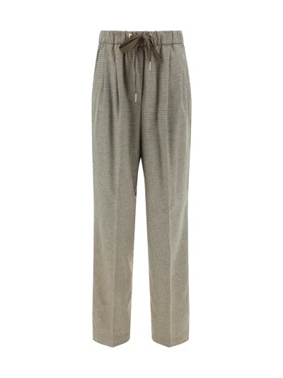 Pinko Pants In Mul Cammello/verde