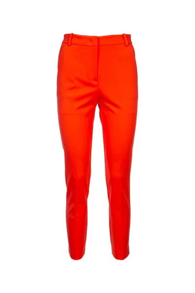 Pinko Trousers In Orange