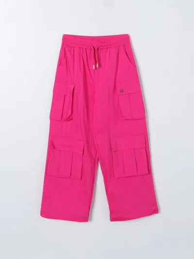 Pinko Trousers  Kids Kids Colour Fuchsia
