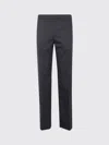 Pinko Wool Trousers In Black
