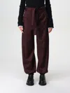 Pinko Maroon Caproni Pants In Burgunderrot
