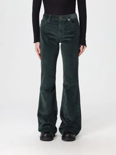 PINKO PANTS PINKO WOMAN COLOR GREEN,H57422012