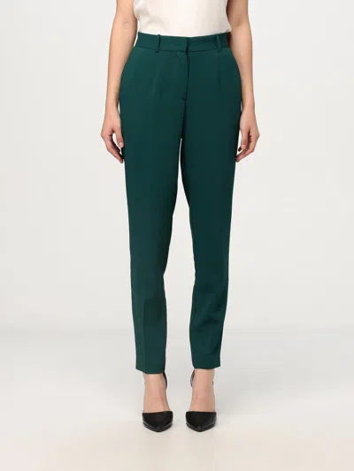 Pinko Pants  Woman Color Green In Grün