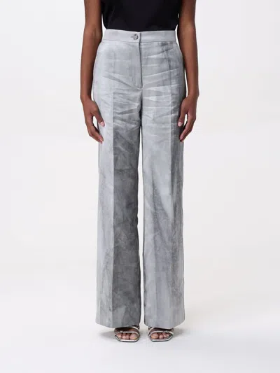 PINKO PANTS PINKO WOMAN COLOR GREY,425522020