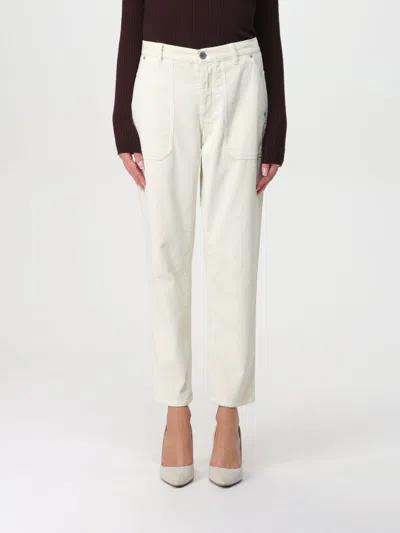 Pinko Pants  Woman Color White In 白色