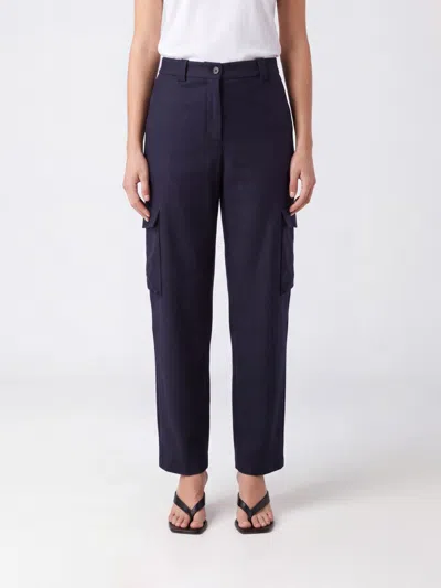 Pinko Pants Woman Color Blue