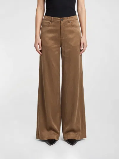 Pinko Pants Woman Color Brown