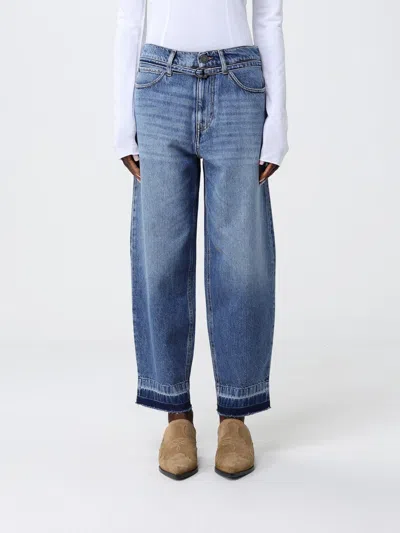 Pinko Pants  Woman Color Denim In Blue