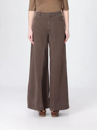 Pinko Pants Woman  In Brown