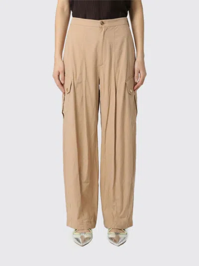 Pinko Pants Woman  In Burgundy