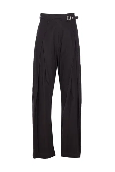 Pinko Trousers In Brown