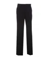 Pinko Paraguay Twill Weaved Trousers In Black