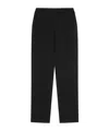 Pinko Elegant Technical Fabric Trousers In Black