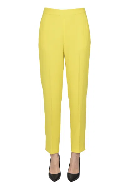 Pinko Parano Trousers In Yellow