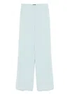 Pinko Light Blue 'pergamino' Trousers In Blue