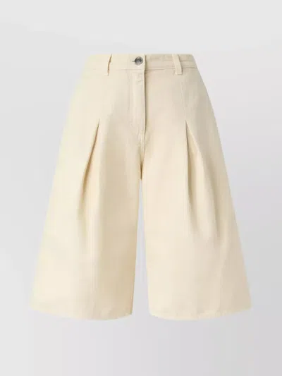 PINKO PASCAL COTTON BERMUDA SHORTS