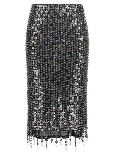 PINKO PASSAPAROLA SKIRTS BLUE