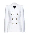 Pinko Tailored Jackets Gold Buttons In White