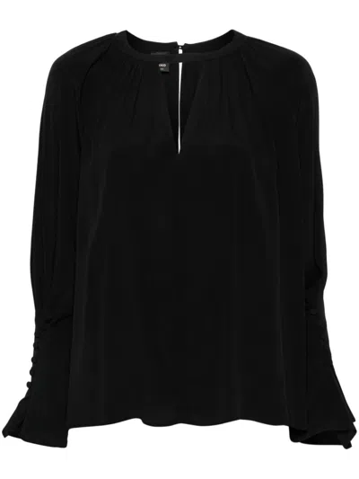 Pinko Pecan Blouse In Black