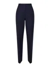 Pinko Women's Bello Straight-leg Trousers In Blue
