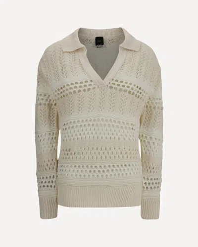 PINKO PERFORATED DESIGN SWEATER