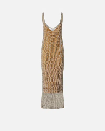 PINKO ROBE SIRÈNE AJOURÉE À PAILLETTES