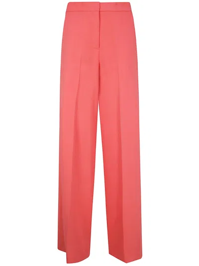Pinko Pergamino Cady Trousers In Yellow