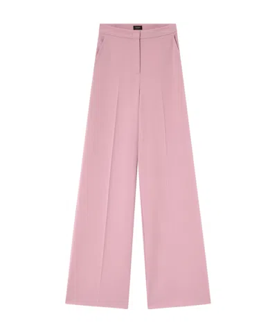 Pinko Pergamino Pressed-crease Trousers In Pink