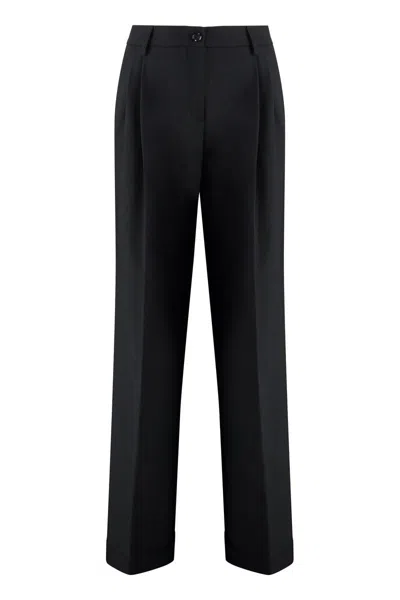 PINKO PINKO PERÙ CREPE WIDE-LEG TROUSERS