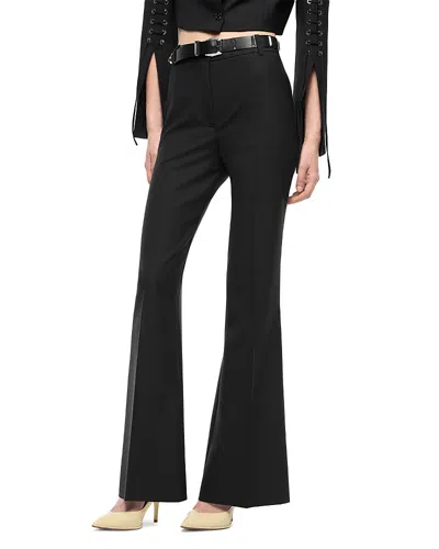Pinko Petalo Flared Pants In Black