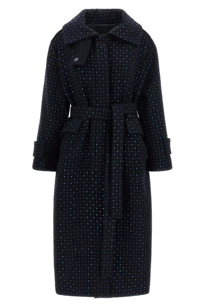 Pinko Peugeot' Coat In Blue