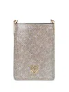 Pinko Phone Holder In Neutral