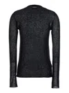 Pinko Pico Maglia Ultrafine Wool In Black