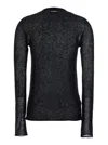Pinko Pico Maglia Ultrafine Wool In Black