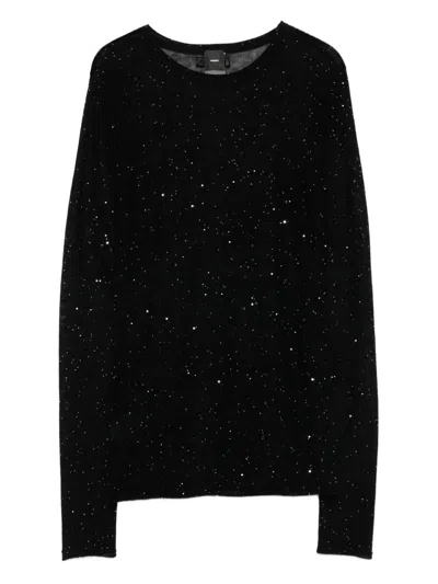 Pinko `pico` Sweater In Black