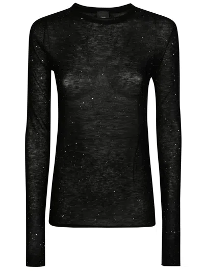 PINKO PINKO PICO ULTRAFINE LUREX SWEATER